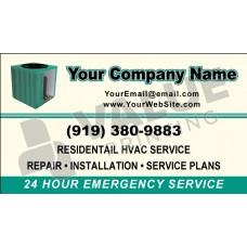 HVAC Business Card Magnet #8